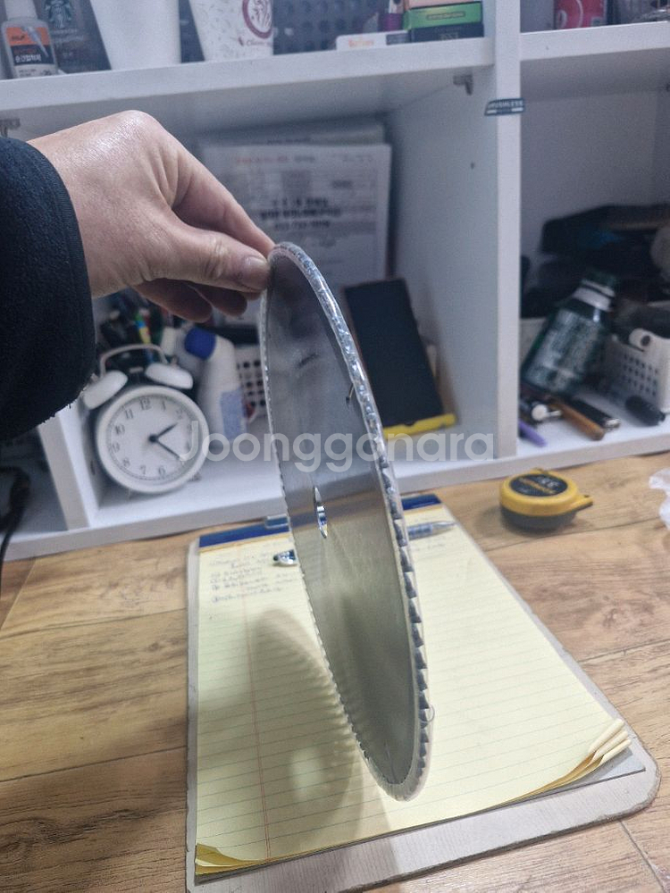 10인치각도카타기날 250mm 원형톱날 목재알미늄용 미사용제품--2