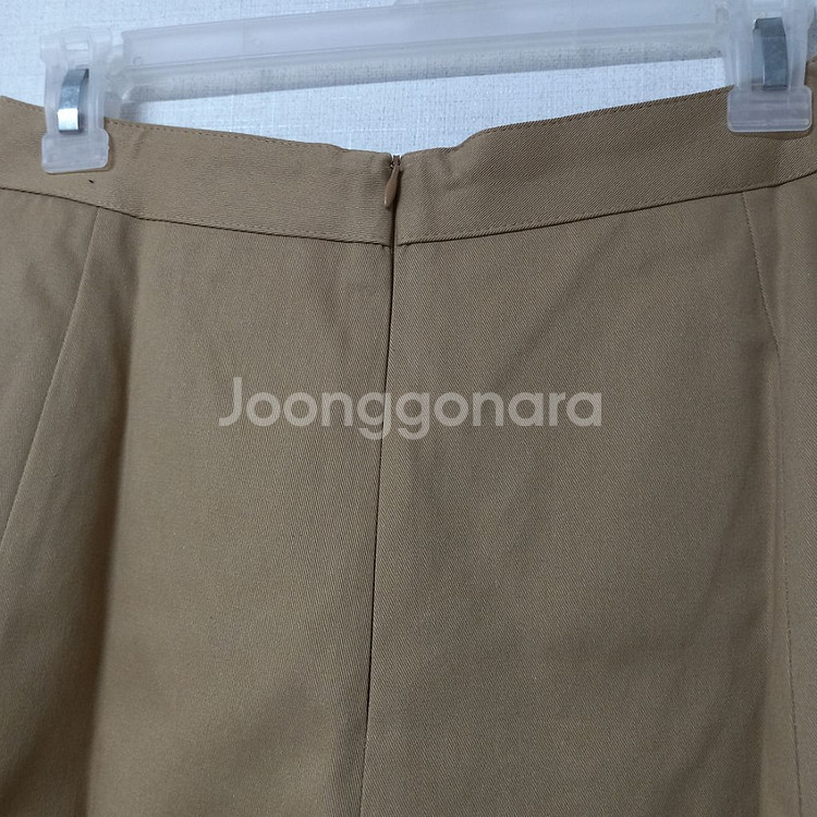 새상품) 6만원대 탄탄한 플레어 코튼 롱 스커트--6