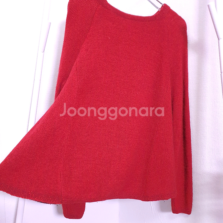 sjsj 알파카울 뒷집업 니트가디건--3