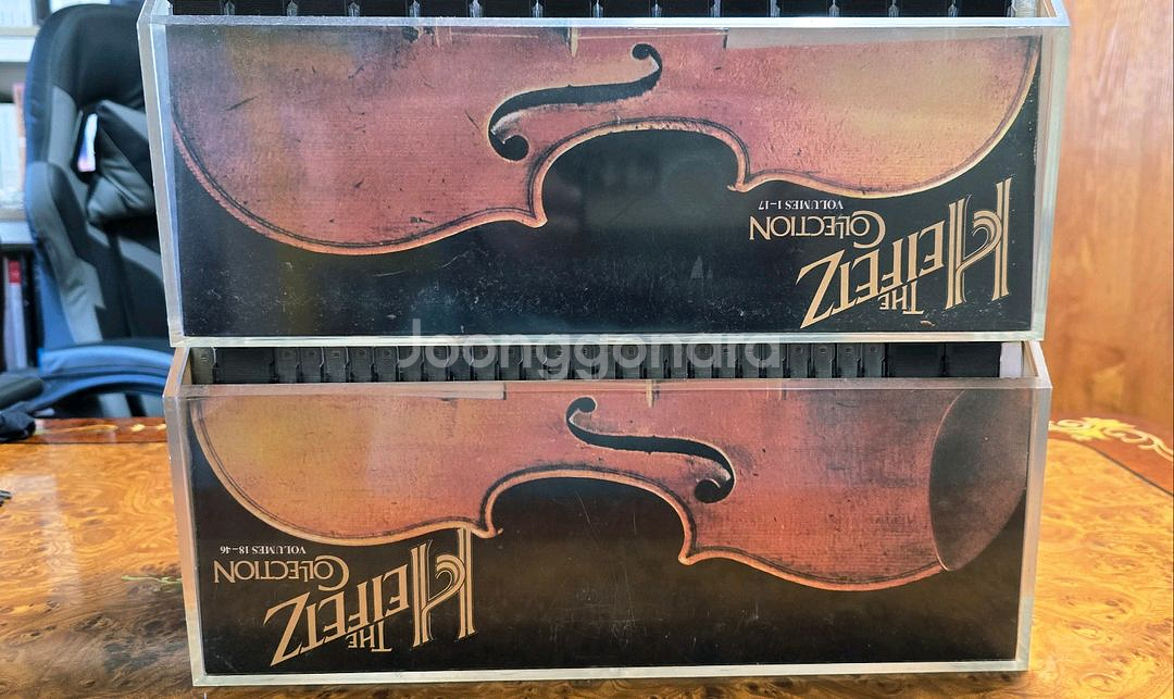 야사 하이페츠 바이올린 CD 세트--1