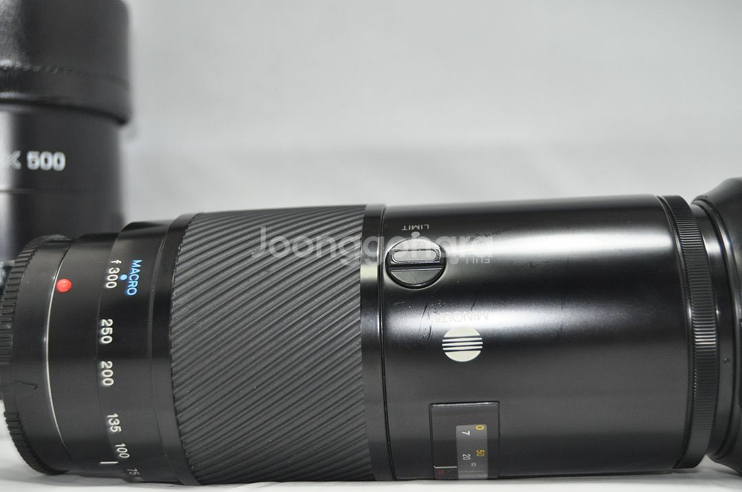 미놀타 소니알파마운트 미놀타500반사 af75-300 af100-300 탐론17-50.소니18-70팝니다--3