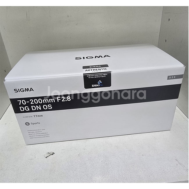 시그마 S 70-200mm F2.8 DG DN OS SONY FE용 팝니다.--0