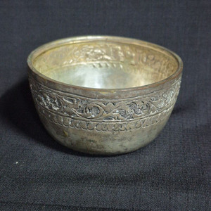 백동 다완 잔 2점