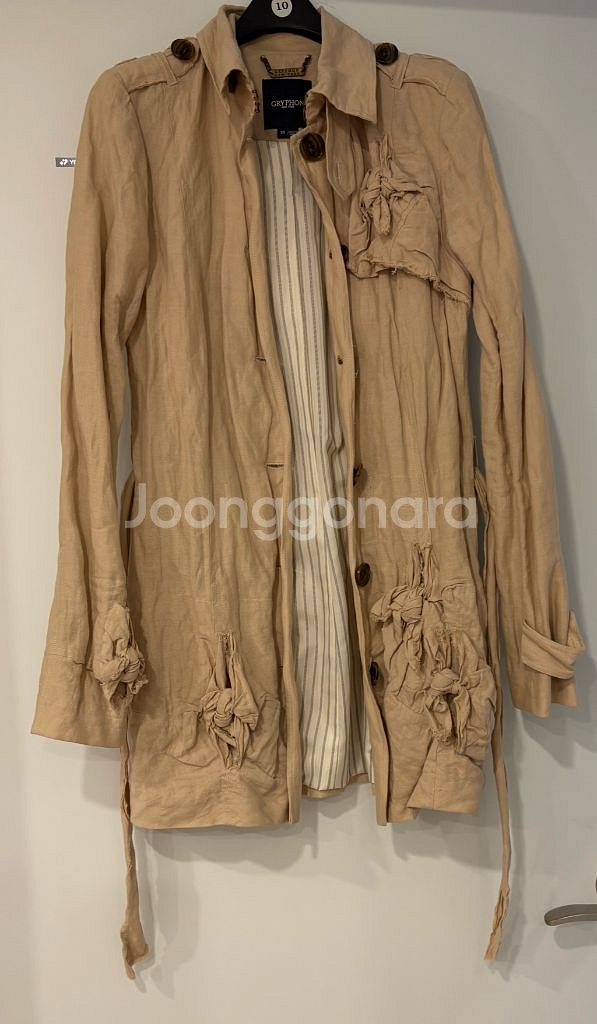 Gryphon 그리폰 뉴욕 트렌치 자켓 55 새제품--1