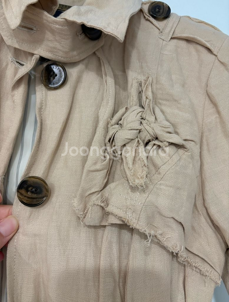 Gryphon 그리폰 뉴욕 트렌치 자켓 55 새제품--4