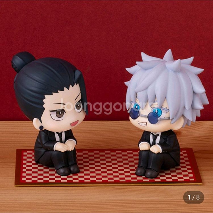 주술회전 고죠 사토루 게토 스구루 룩업 피규어 (방석특전0)--0