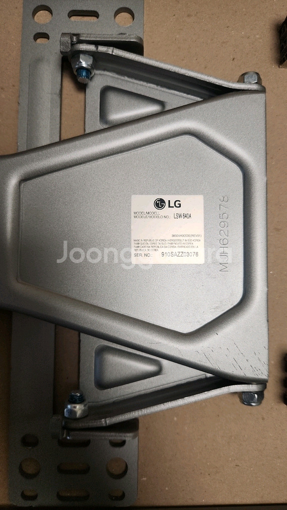 LG TV 벽걸이 브라켓 LSW640A--1