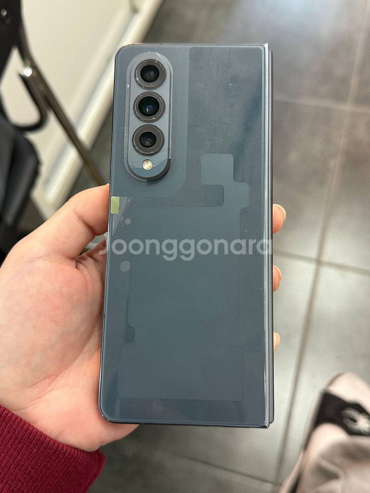 센터올수리/미사용)갤럭시Z폴드4 그린 512GB--0