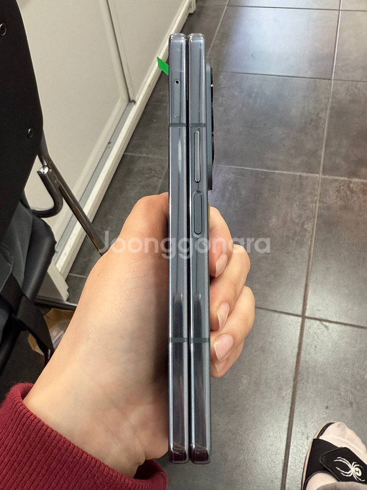 센터올수리/미사용)갤럭시Z폴드4 그린 512GB--5