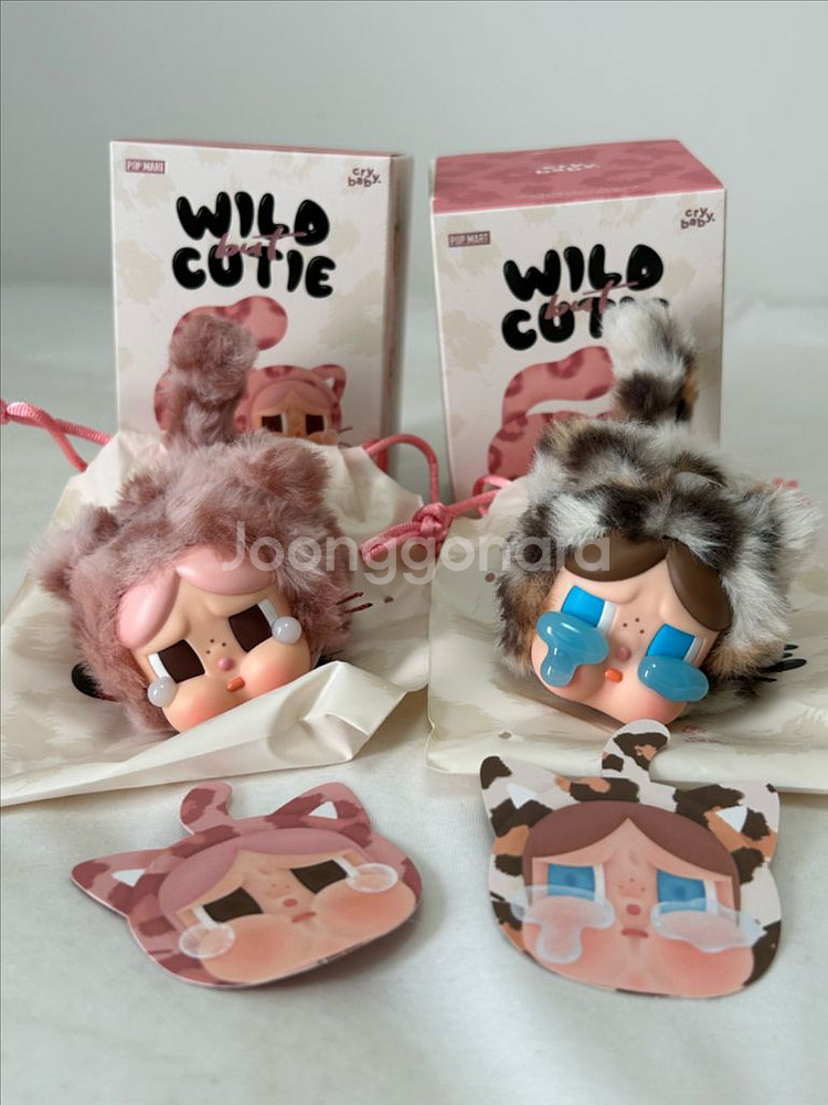 [일괄]팝마트 크라이베이비 표범냥이 핑크,빈티지--0