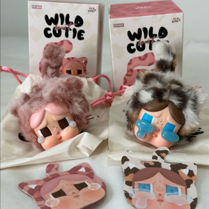 [일괄]팝마트 크라이베이비 표범냥이 핑크,빈티지