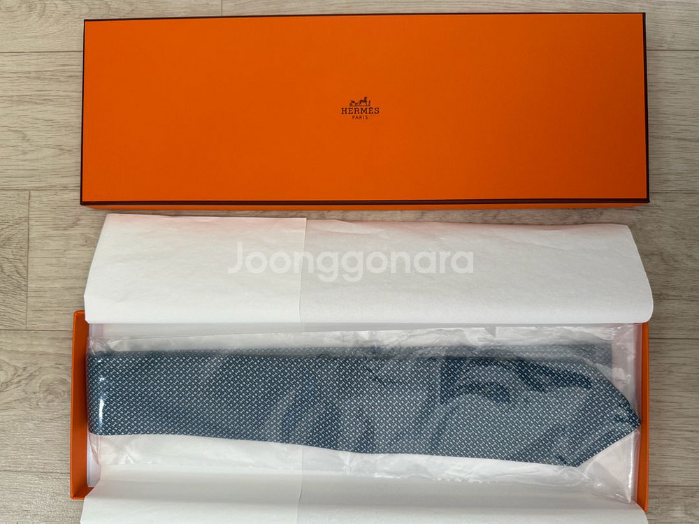 에르메스 넥타이 새상품--0