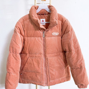 (XS~S)르꼬끄여자오리털골덴코듀로이오버핏패딩점퍼