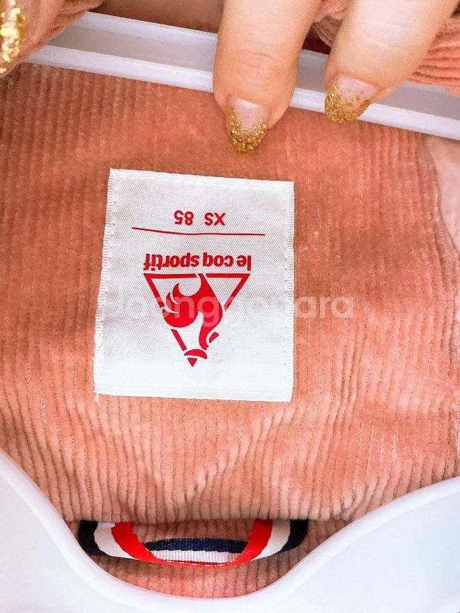 (XS~S)르꼬끄여자오리털골덴코듀로이오버핏패딩점퍼--6