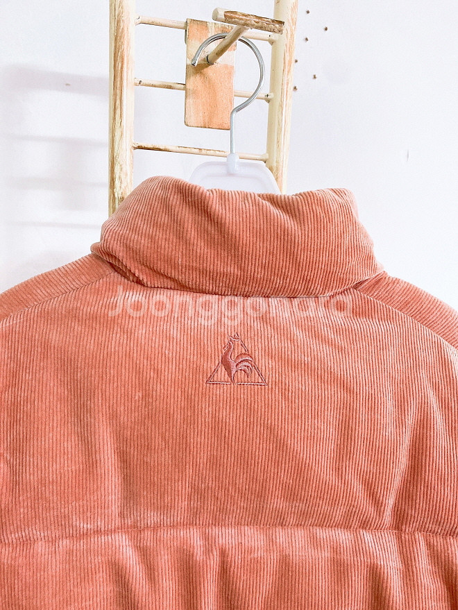 (XS~S)르꼬끄여자오리털골덴코듀로이오버핏패딩점퍼--5