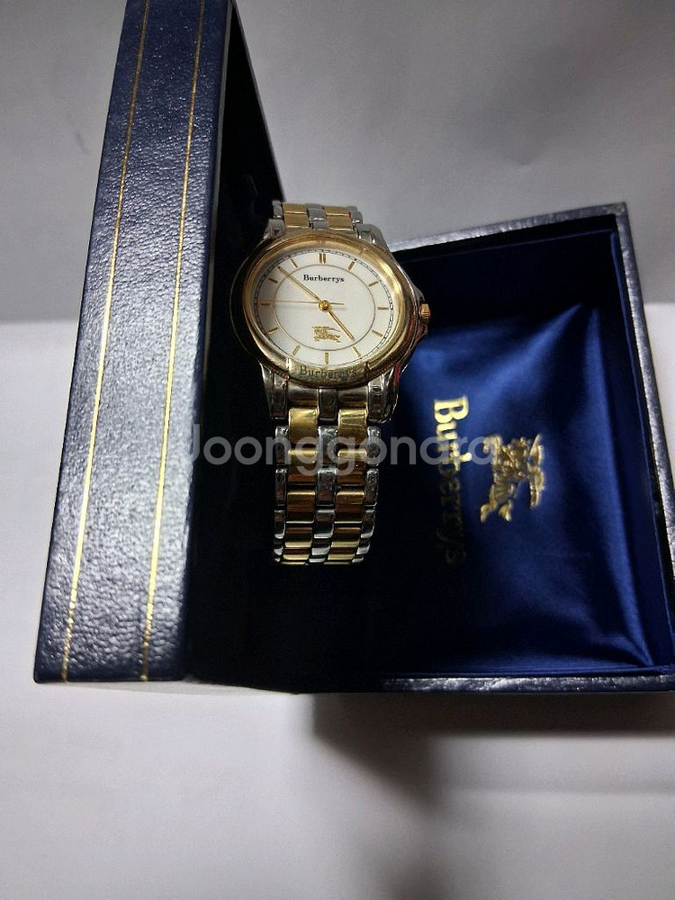 버버리BURBERRYS JAPAN 남녀공용 콤비32mm쿼츠시계--7