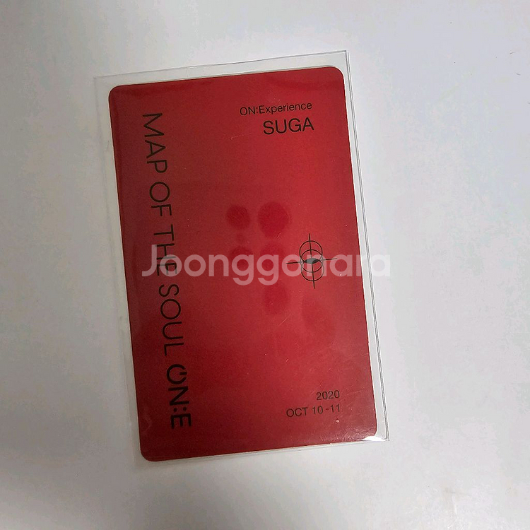 방탄소년단 bts 슈가 민윤기 맵솔 포카--1