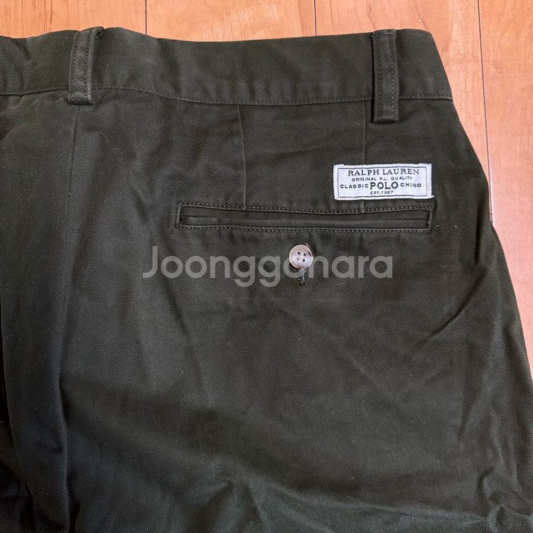 폴로 치노팬츠 올리브 32--5