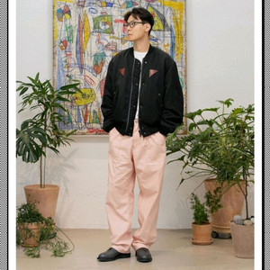 L,105-110)스펙테이터 ma-1 에어맨4(airman 4) 블랙팝니다