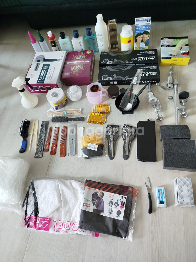 이용사 실기재료--0