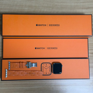 애플워치 9 에르메스 41mm 스테인리스 셀룰러