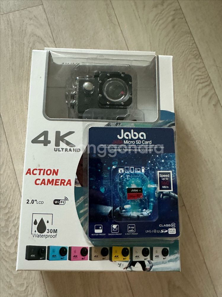 Jaba 4K 액션 카메라 + Micro SD 카드--0