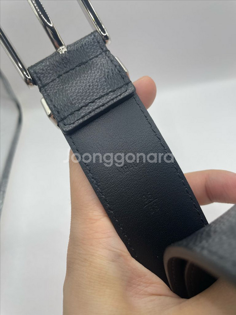 [95] 루이비통 다미에 퐁뇌프 남성 벨트--7