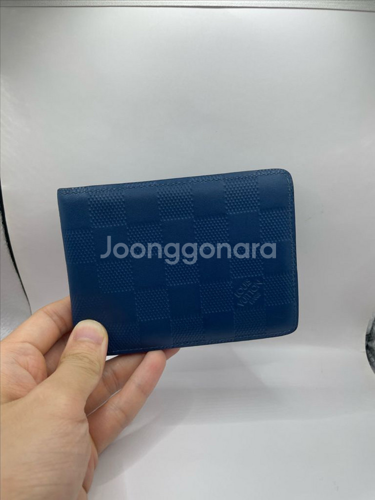 [OS] 루이비통 다미에 인피니 블루 반지갑--1