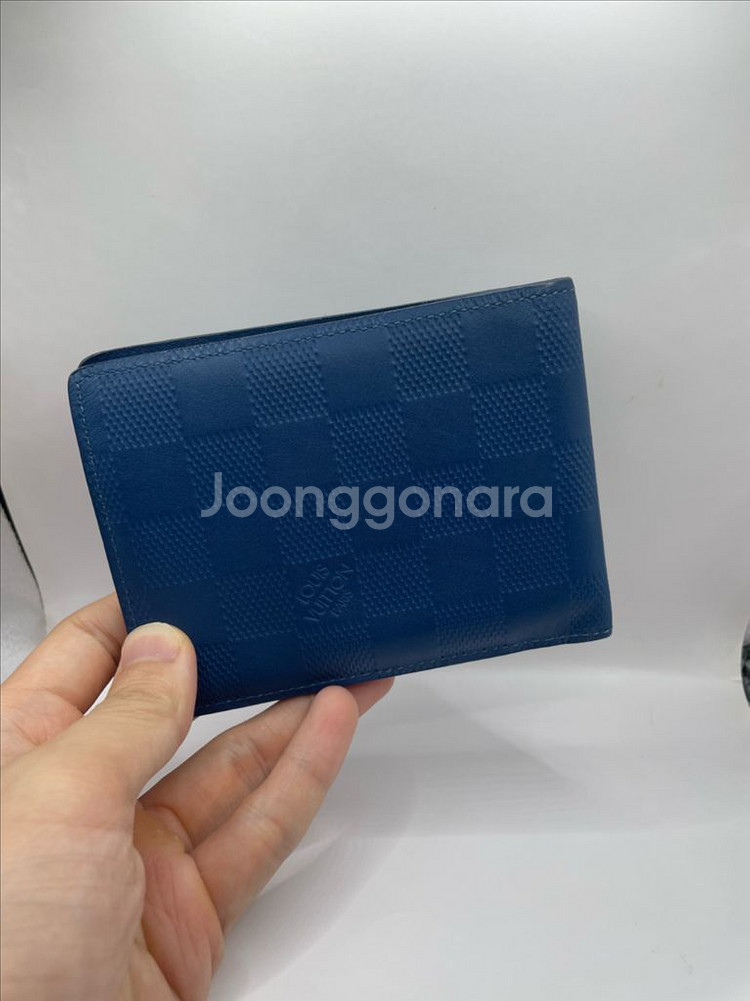 [OS] 루이비통 다미에 인피니 블루 반지갑--2