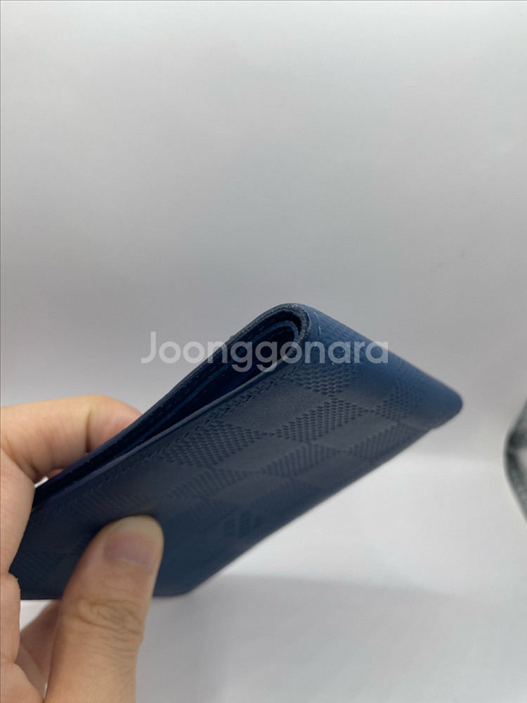 [OS] 루이비통 다미에 인피니 블루 반지갑--4