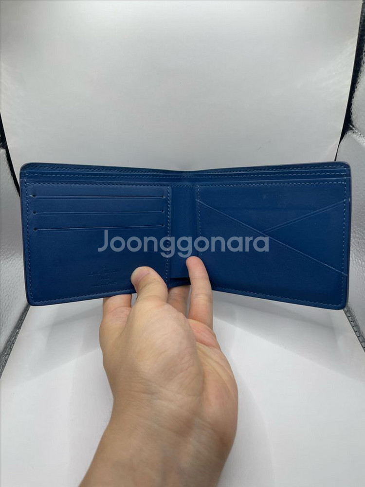 [OS] 루이비통 다미에 인피니 블루 반지갑--7