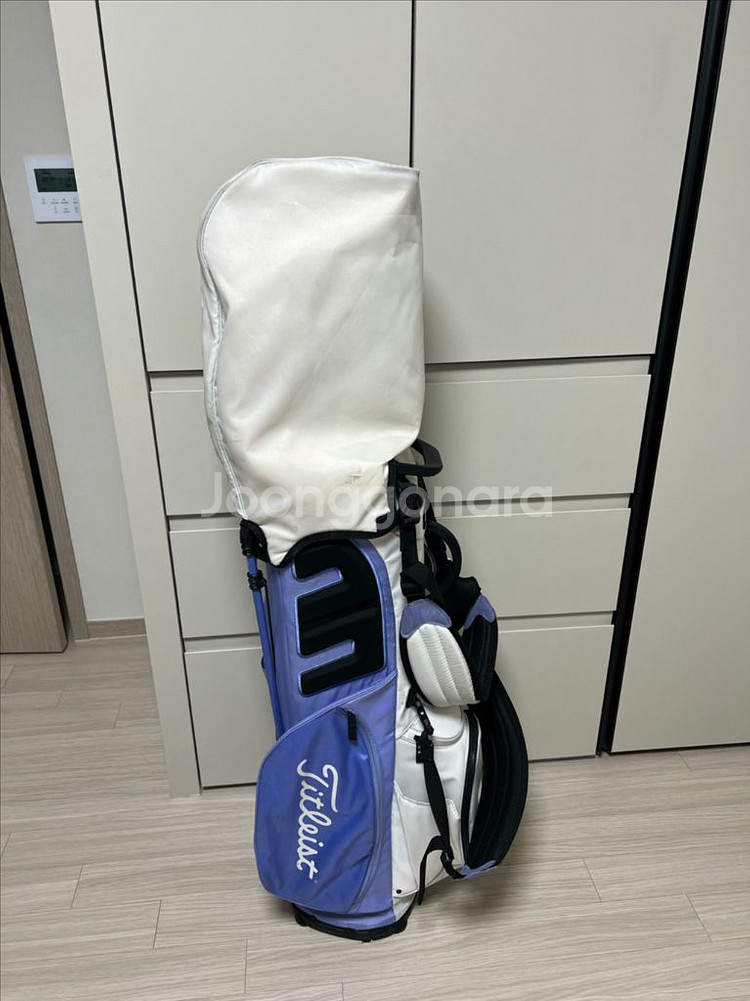 아쿠쉬코리아정품) 타이틀리스트 플레이어스5 경량 스탠드백 골프백--1