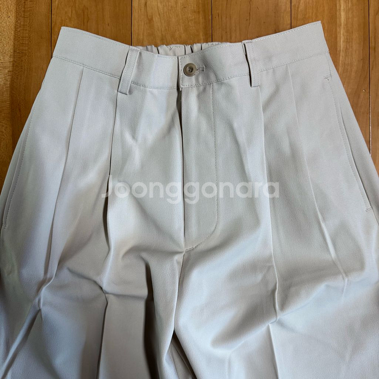 Coln 폴리 밴딩슬랙스 아이보리 1--1