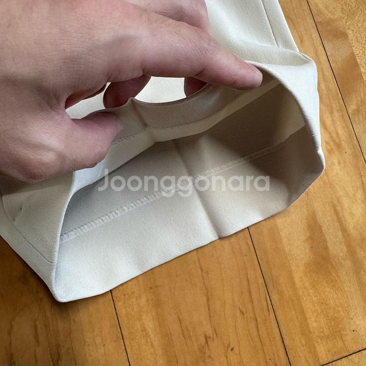 Coln 폴리 밴딩슬랙스 아이보리 1--3