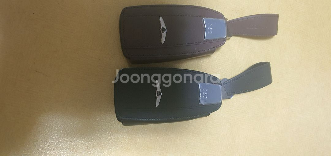 제네시스 G90 순정가죽키홀더 입니다--1