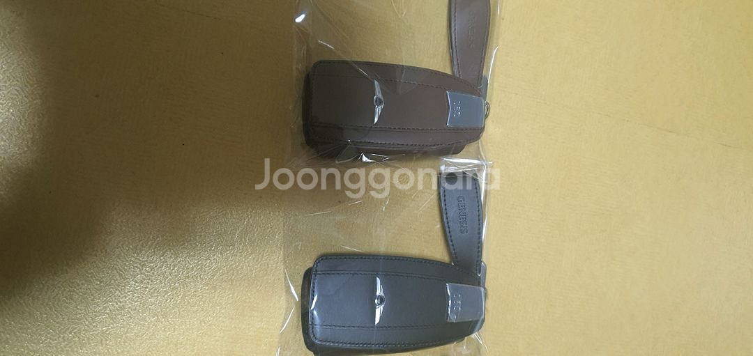 제네시스 G90 순정가죽키홀더 입니다--4