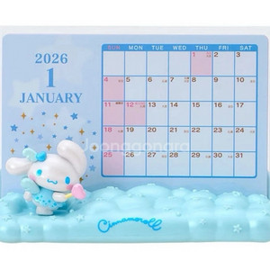 산리오 시나모롤 엔젤 피규어 달력