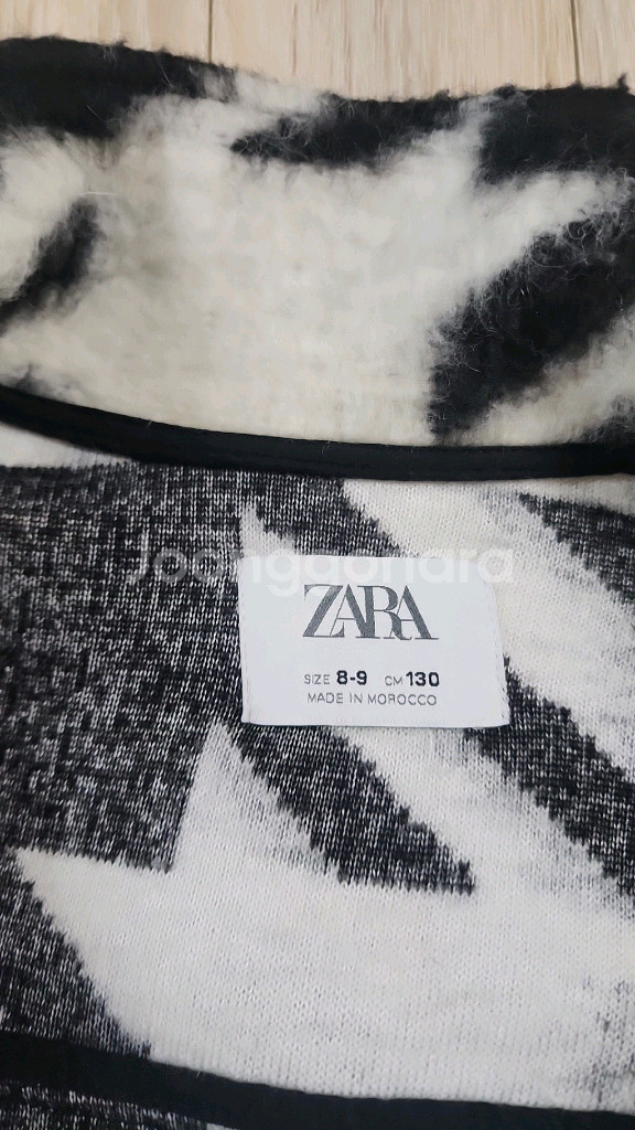 자라 아동 체크 자켓 8-9세--1