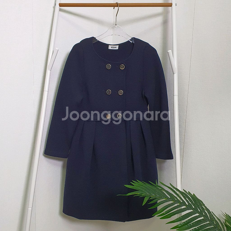 모스키노 원피스형 더블 울코트--0