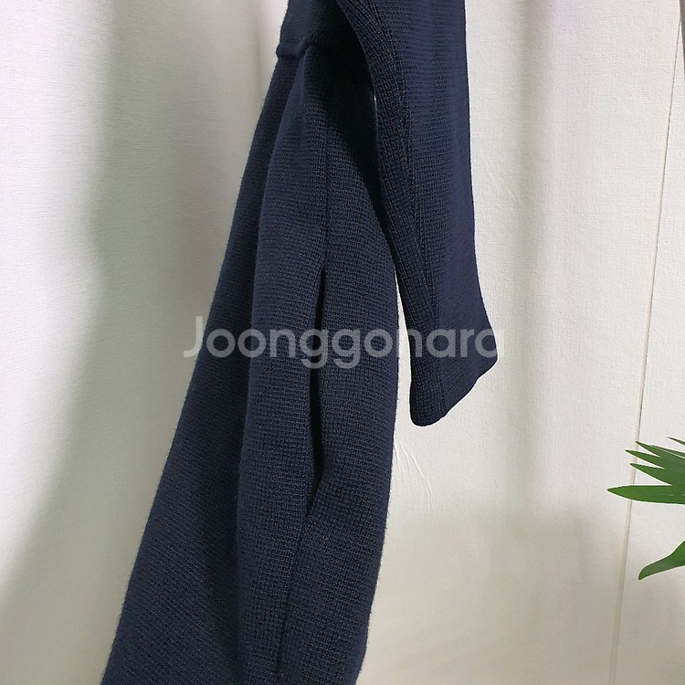 모스키노 원피스형 더블 울코트--4