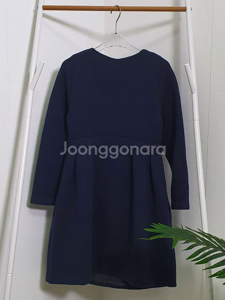 모스키노 원피스형 더블 울코트--7