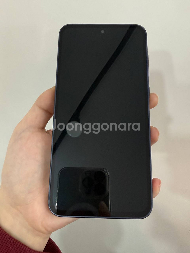 무잔상/S급)갤럭시A35 네이비 128GB--1