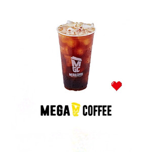 메가커피 아이스 아메리카노 2잔
