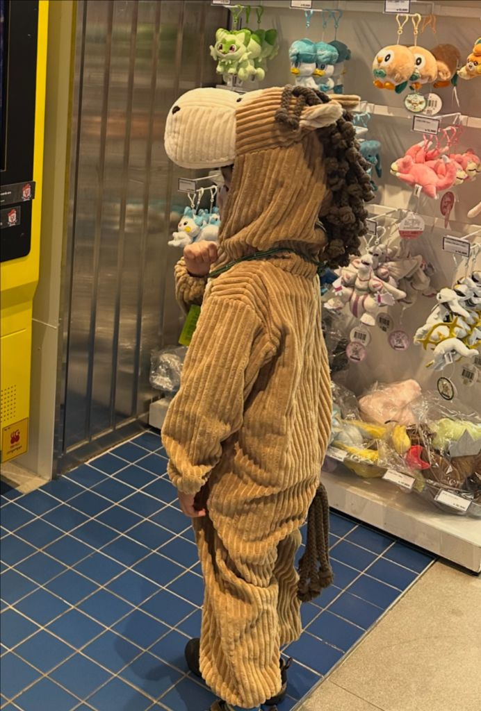 프린세스 파라다이스 말 코스튬 (4-6세) 할로윈의상--4