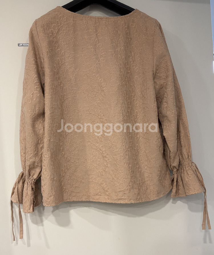 일본 편집샵 자수 블라우스 셔츠 55-66--1