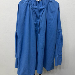 정품) COS 코스 블루 셔츠 블라우스 32