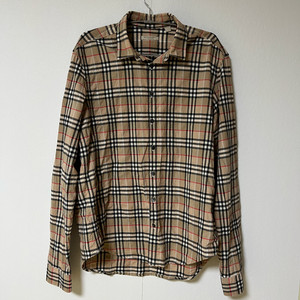 버버리 브릿 노바체크 셔츠 L