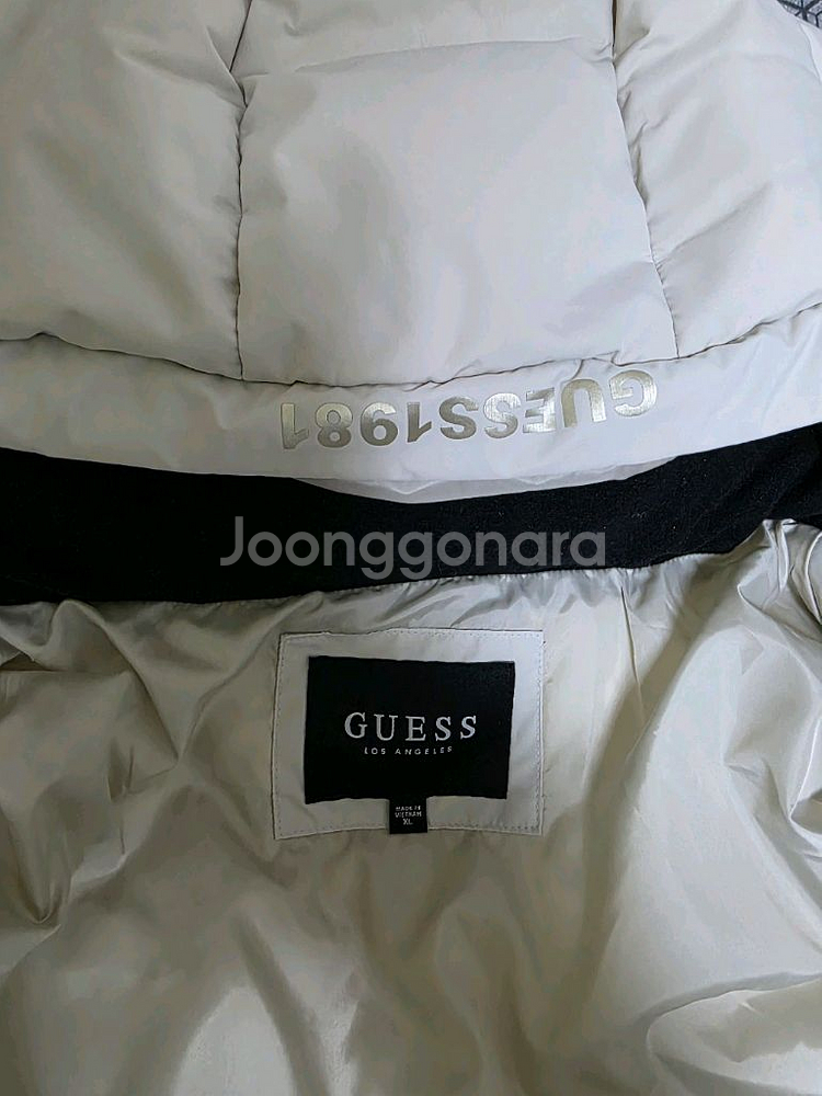 남성 게스 롱패딩 xl 새제품 싸게 팝니다 서울--2