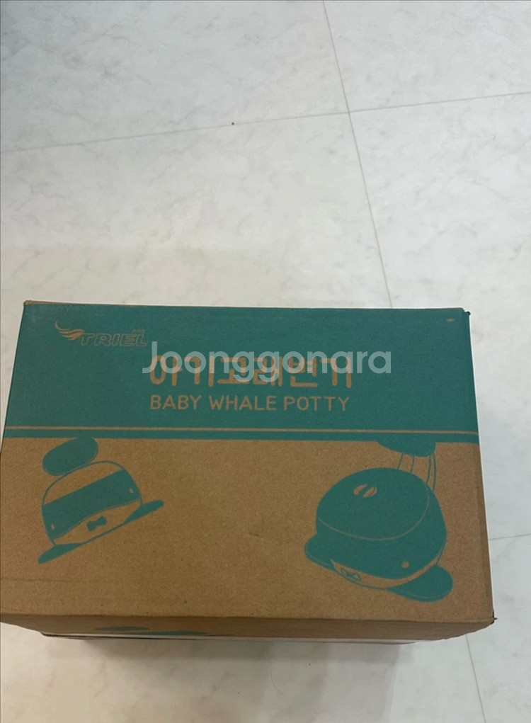 트리앨 아기 고래 변기 세재품--1