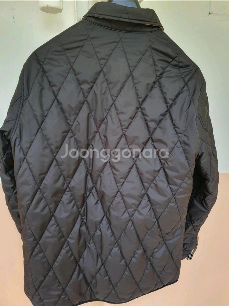 버버리 체크 패딩 셔츠--2